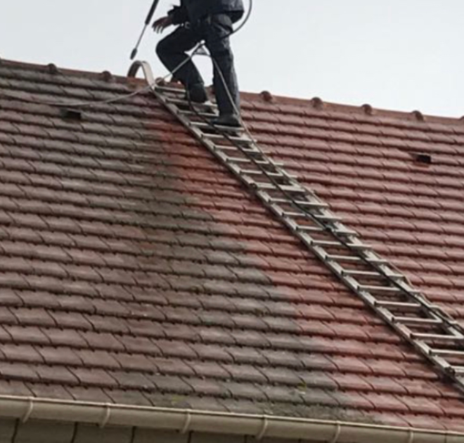 Nettoyage et démoussage de toiture à Montesson (78360) dans les Yvelines (78)